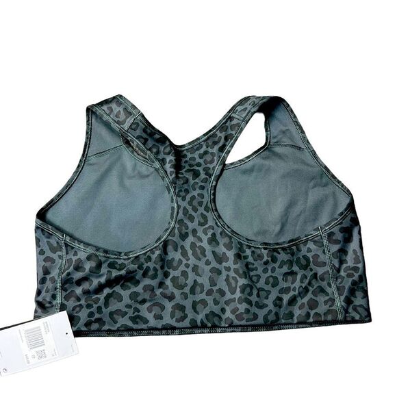 Nike Dri Fit Women’s Swoosh Bra Animal Print - Picture 2 of 7